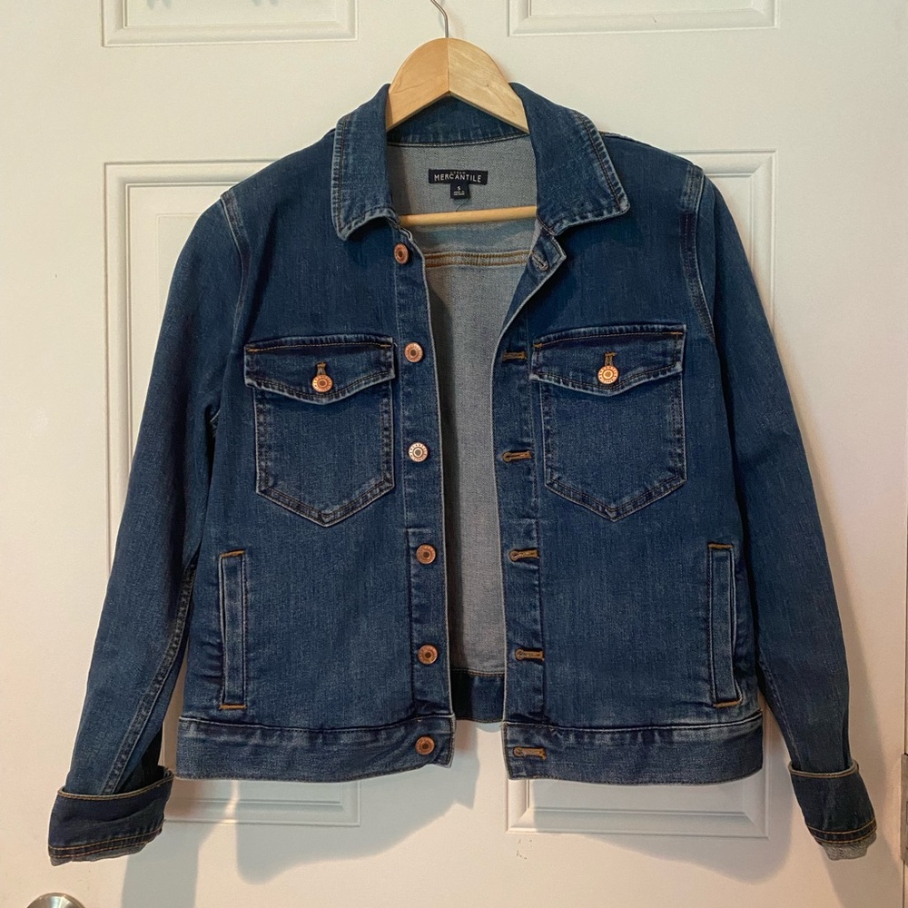 J. Crew Mercantile Blue Jean Jacket